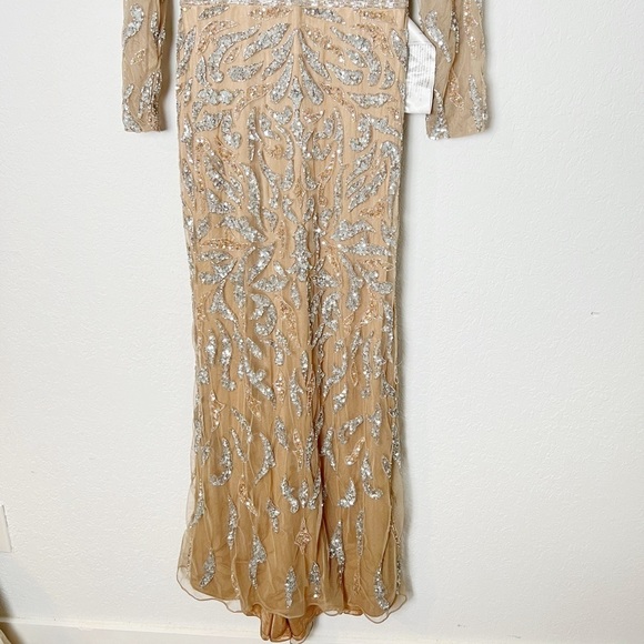 Mac Duggal Jewel Long Sleeves Evening Dress - Picture 5 of 12